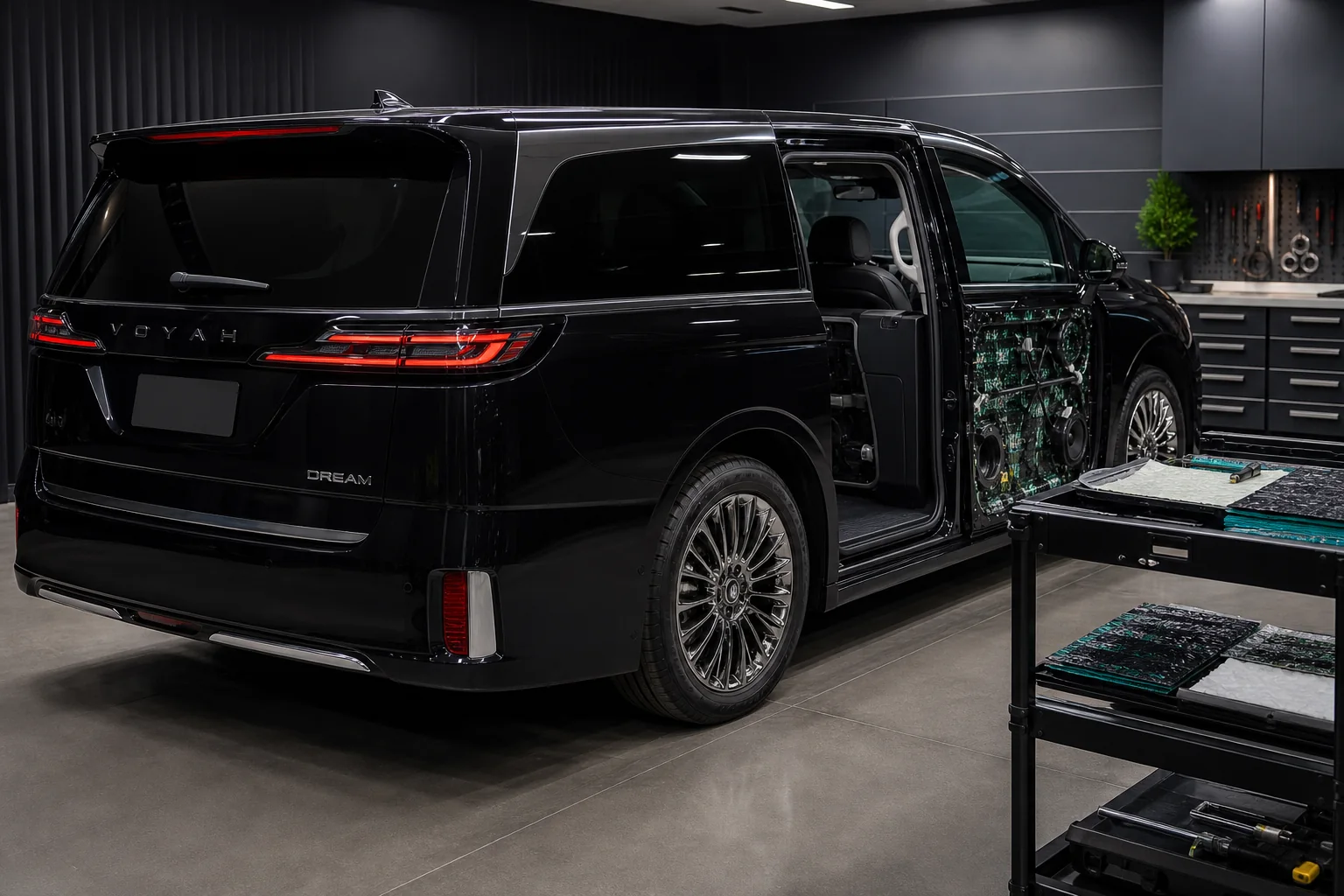 Процесс профессиональной шумоизоляции автомобиля