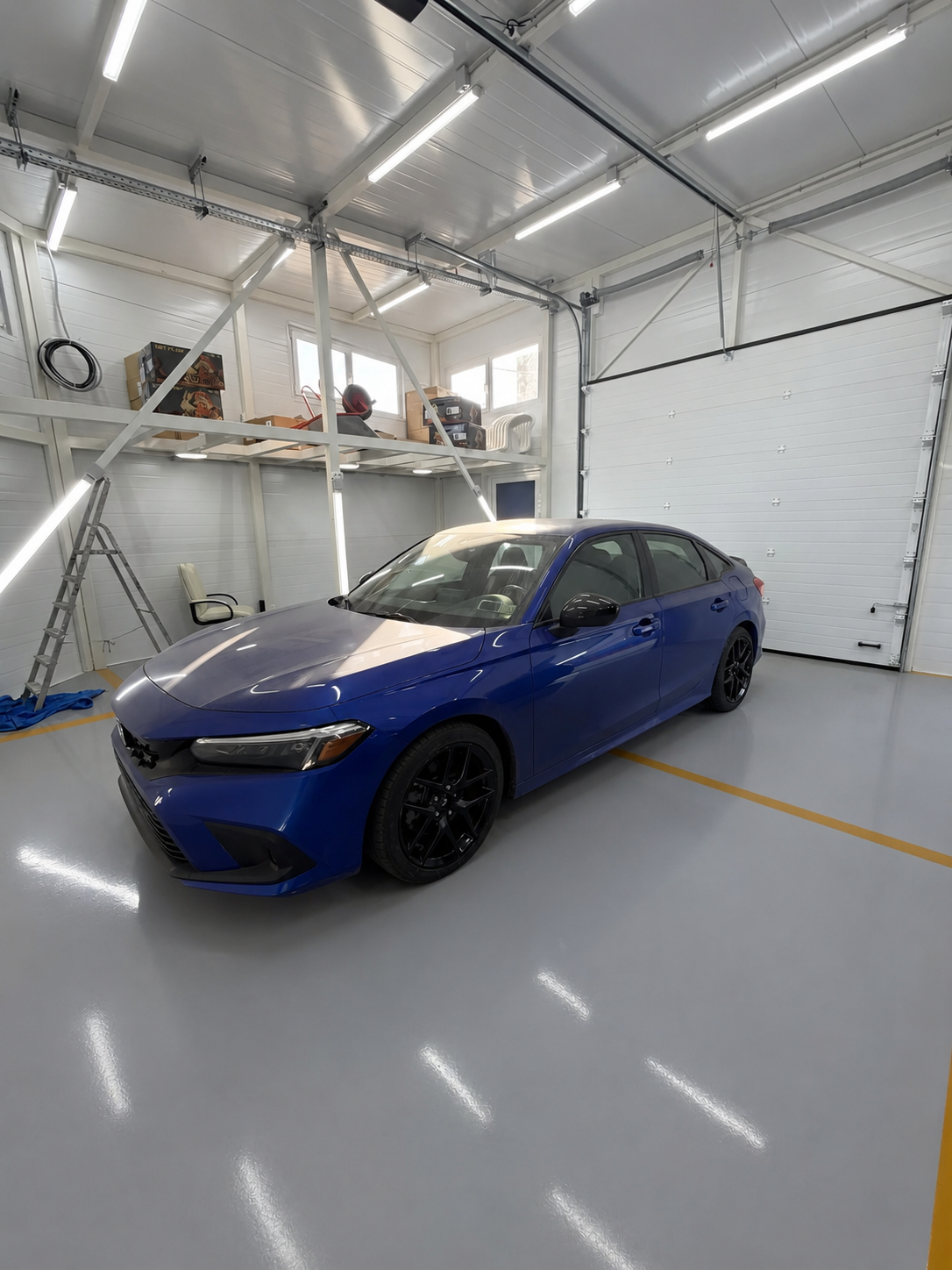 Honda Civic: глубокая очистка кузова