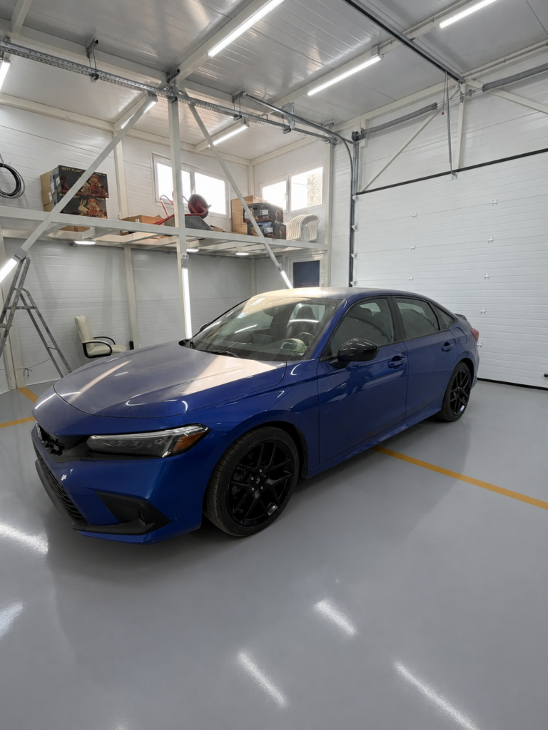 Honda Civic: глубокая очистка кузова