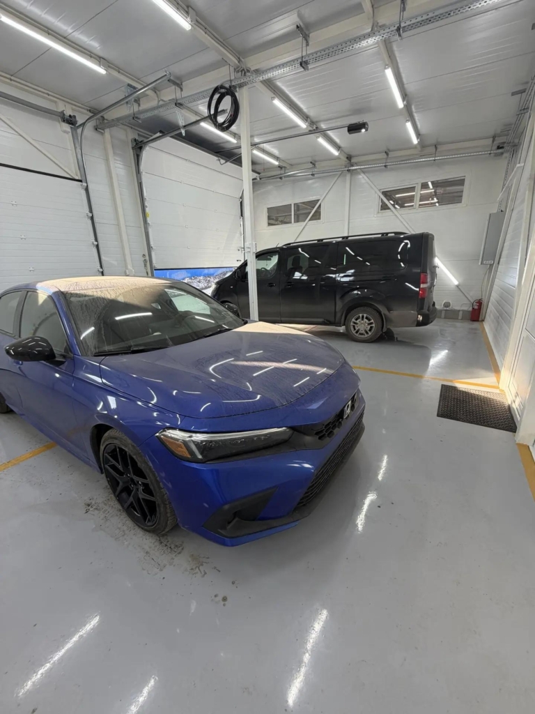 Honda Civic: глубокая очистка кузова